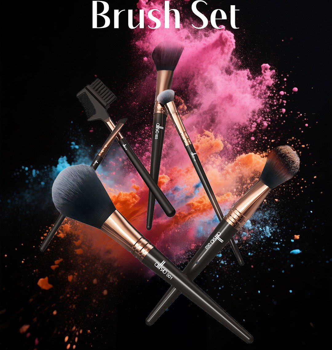 allso Brush Set 24-piece brush set (Face & Eyes)